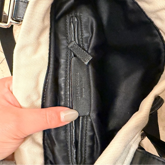 Yves Saint Laurent Kahala Canvas Small Tote Ivory - Picture 5 of 5